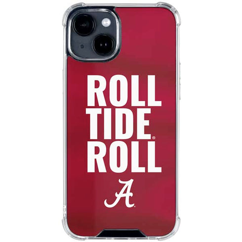 University of Alabama Roll Tide Roll iPhone 15 Clear Case